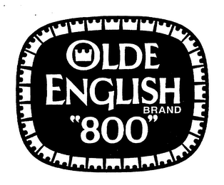 OLDE ENGLISH BRAND "800" logo