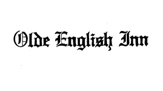 OLDE ENGLISH INN logo