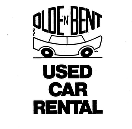 OLDE 'N' BENT USED CAR RENTAL logo
