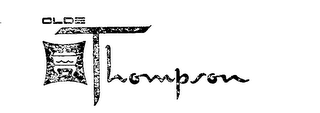 OLDE THOMPSON logo