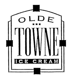 OLDE TOWNE ICE CREAM logo