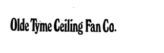 OLDE TYME CEILING FAN CO. logo