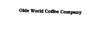 OLDE WORLD COFFEE COMPANY logo