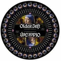 OLDEST DELFT, NATUURGERIJPTE BROKKELKAAS, 36, MAANDEN, MOIS, MONATE, MONTHS, HOLLANDS GLORIE logo