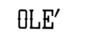 OLE' logo