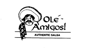 OLE' AMIGOS! AUTHENTIC SALSA logo