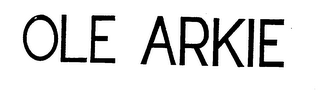 OLE ARKIE logo