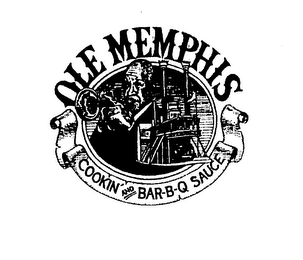 OLE MEMPHIS COOKING AND BAR-B-Q SAUCE logo