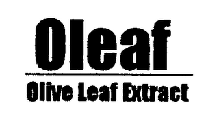 OLEAF OLIVE LEAF EXTRACT logo