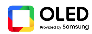 OLED PROVIDED BY SAMSUNG logo