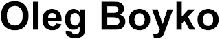 OLEG BOYKO logo