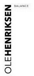 OLEHENRIKSEN BALANCE logo