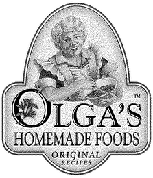 OLGA'S HOMEMADE FOODS ORIGINAL RECIPES logo
