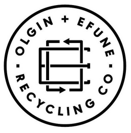 · OLGIN EFUNE · RECYCLING CO logo