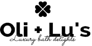 OLI + LU'S LUXURY BATH DELIGHTS logo