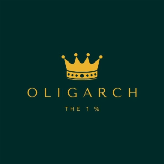 OLIGARCH THE 1 % logo