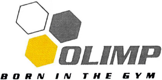 OLIMP BORN IN THE GYM logo