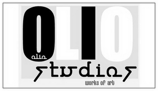 OLIO OLIO STUDIOS WORKS OF ART logo