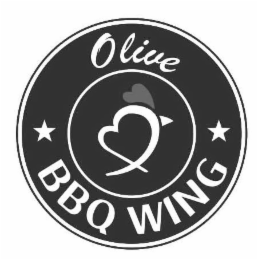 OLIVE BBQ WING logo