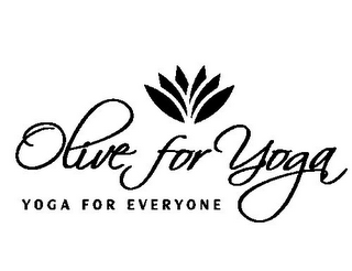 OLIVE FOR YOGA YOGA FOR EVERYONE logo