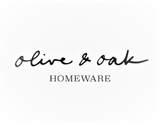 OLIVE & OAK HOMEWARE logo