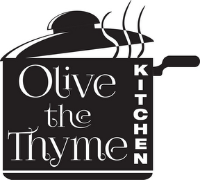OLIVE THE THYME KITCHEN logo