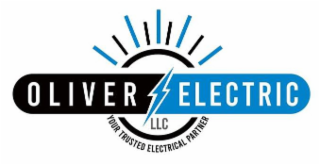 OLIVER ELECTRIC LLC YOUR TRUSTED ELECTRICAL PARTNER logo