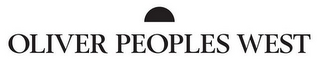 OLIVER PEOPLES WEST logo