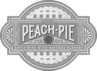 OLIVER WINERY & VINEYARDS PEACH PIE APPLE WINE WITH NATURAL FLAVORS logo