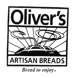 OLIVER'S ARTISAN BREADS BREAD TO ENJOY. logo