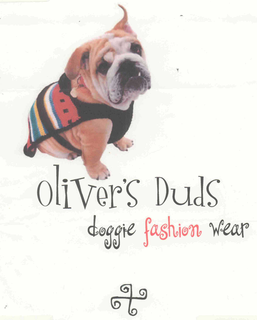 OLIVER'S DUDS DOGGIE FASHION WEAR logo