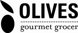 OLIVES GOURMET GROCER logo