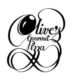 OLIVE'S GOURMET PIZZA logo