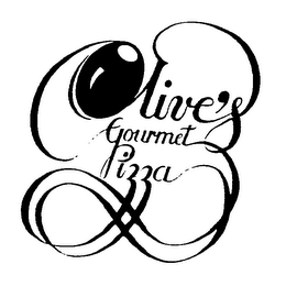 OLIVE'S GOURMET PIZZA logo