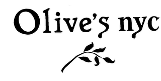 OLIVE'S NYC logo