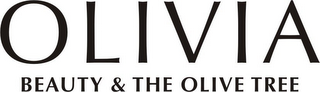 OLIVIA BEAUTY & THE OLIVE TREE logo