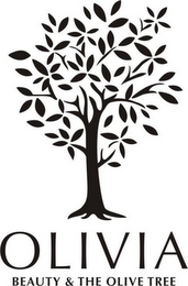 OLIVIA BEAUTY & THE OLIVE TREE logo