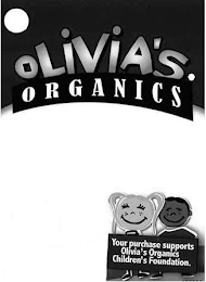 OLIVIA'S ORGANICS YOUR PURCHASE SUPPORTS OLIVIA'S ORGANICS CHILDREN'S FOUNDATION logo