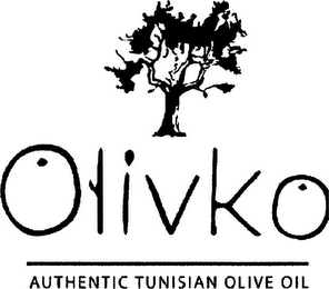OLIVKO AUTHENTIC TUNISIAN OLIVE OIL logo