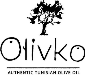 OLIVKO AUTHENTIC TUNISIAN OLIVE OIL logo