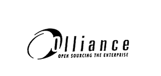 OLLIANCE OPEN SOURCING THE ENTERPRISE (AND DESIGN) logo