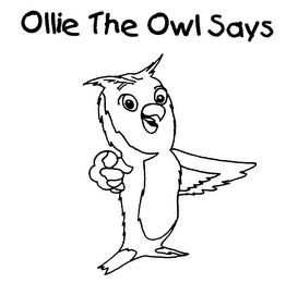 OLLIE THE OWL SAYS logo