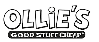 OLLIE'S "GOOD STUFF CHEAP" logo