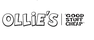 OLLIE'S "GOOD STUFF CHEAP" logo