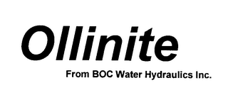 OLLINITE FROM BOC WATER HYDRAULICS INC. logo