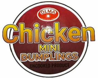OLMA PREMIUM QUALITY WHOLESALE DISTRIBUTOR CHICKEN MINI DUMPLINGS UNCOOKED PRODUCT logo
