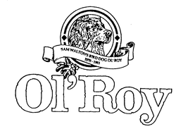 OL'ROY SAM WALTON'S BIRD DOG OL'ROY 1970-1981 logo