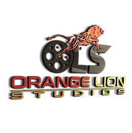 OLS ORANGE LION STUDIOS logo