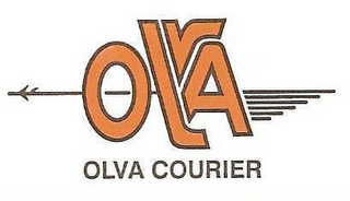 OLVA OLVA COURIER logo