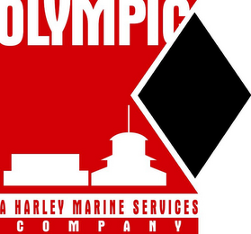 OLYMPIC A HARLEY MARINE SERVICES COMPANY logo